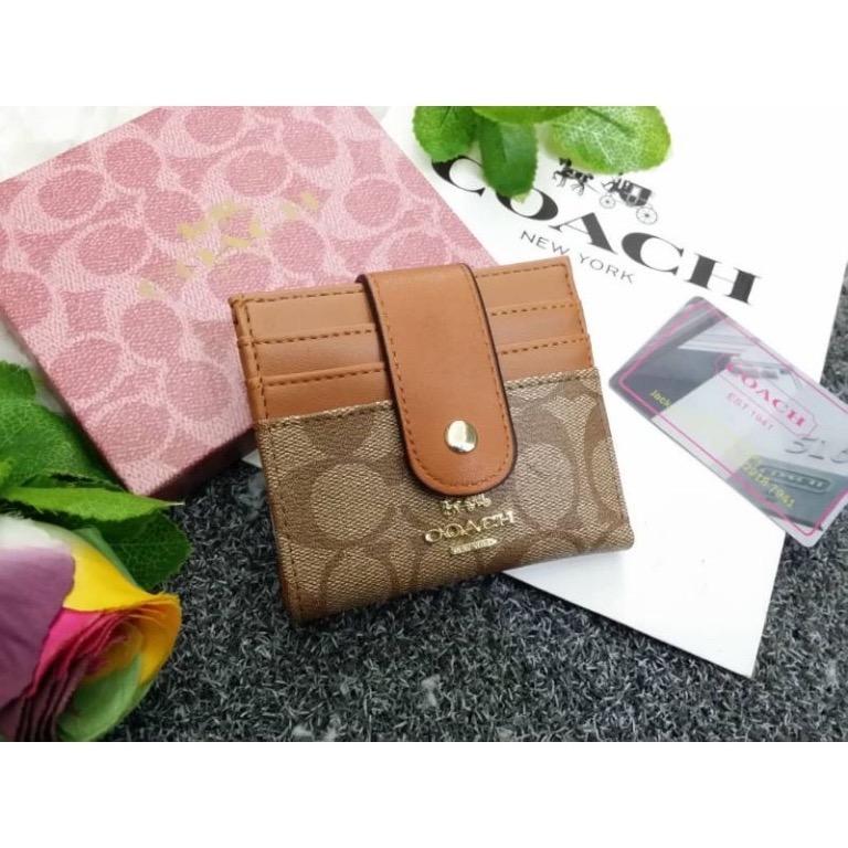 Coach wallet card new arrivals holder