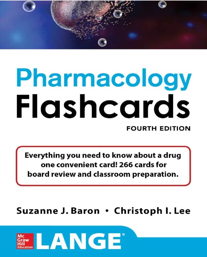 Pharmacology Flashcards, Hobbies & Toys, Books & Magazines, Textbooks ...