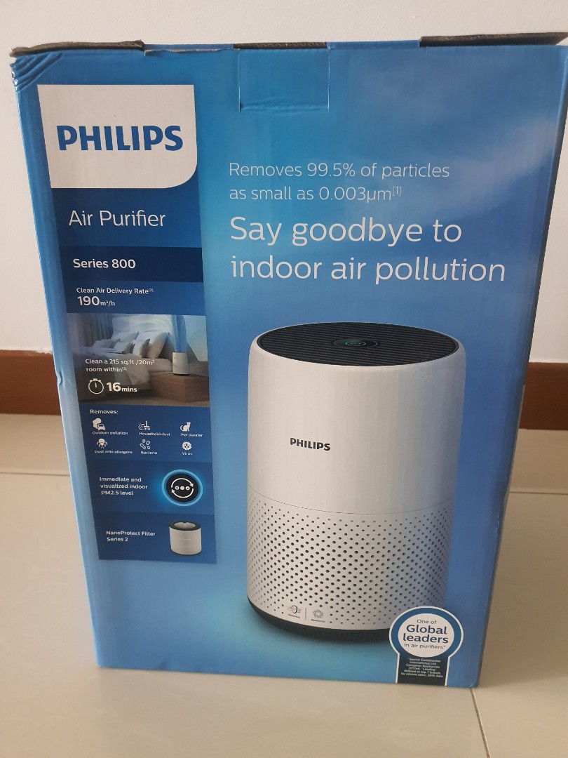 Philips Air Purifier Series 800 AC0820, TV & Home Appliances, Air