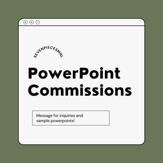 PowerPoint Commissions