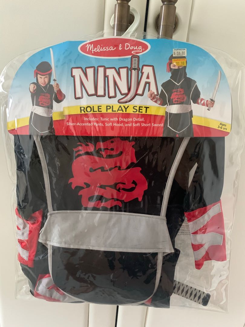 Melissa and store doug ninja costume