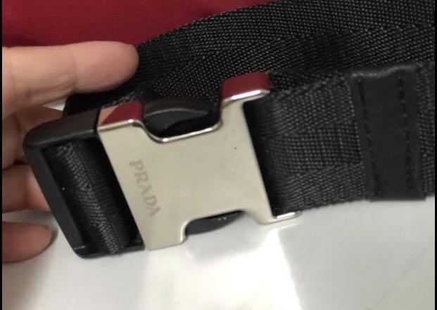 Pre-owned Prada belt bag (Category: Cross-body Bags) located in Manila. Submitted by imjunelo (Listing ID 1100597356, Image 3). Description: .