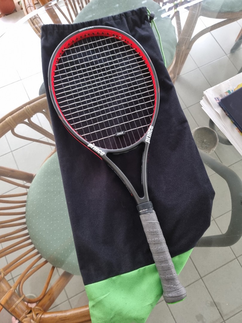 Prince warrior 107T, Sports Equipment, Sports & Games, Racket & Ball