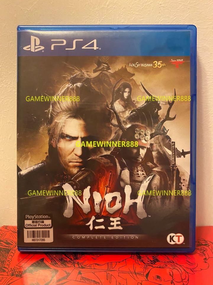 中古二手 Ps4遊戲仁王完全版nioh Complete Edition 港版中英文版 遊戲機 遊戲機遊戲 Carousell