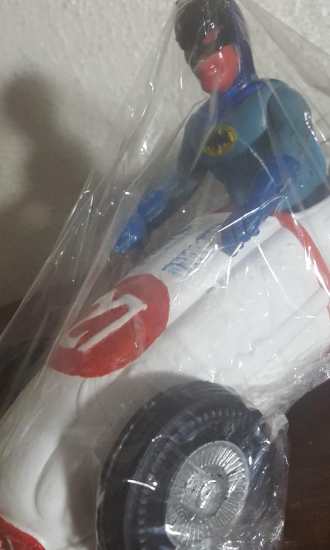 RARE Bootleg Vintage Toy King Racer Batman Pull String , Hobbies & Toys