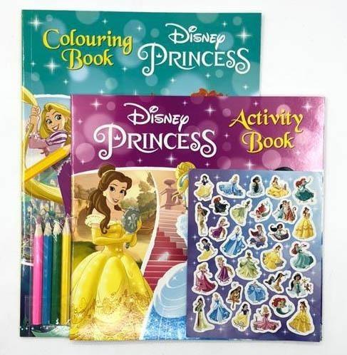 Ready Stock] Disney Princess Colouring Activity Pack, Books ...