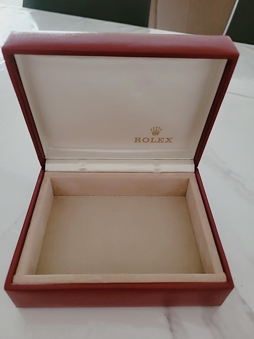 RED ROLEX BOX VINTAGE Luxury Watches on Carousell