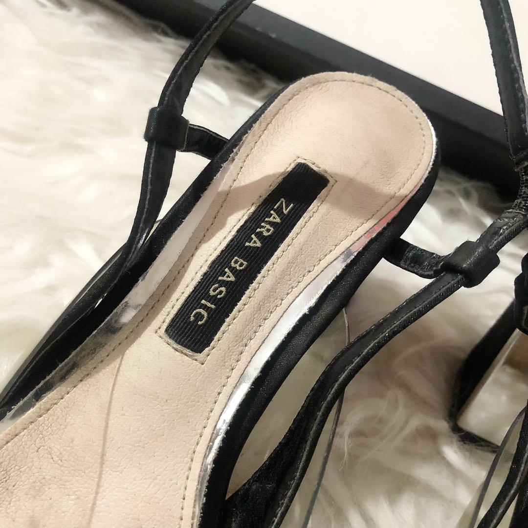 SALE‼️ Zara Pointed Heels | Transparent 