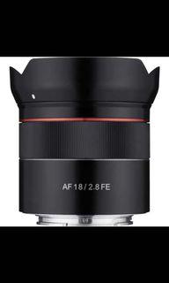 Samyang AF 18mm f/2.8 FE Lens for Sony E