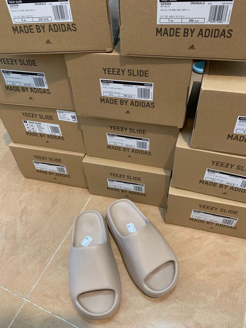 Sell: Yeezy Slide “Pure” GZ5554, 男裝, 鞋, 波鞋- Carousell