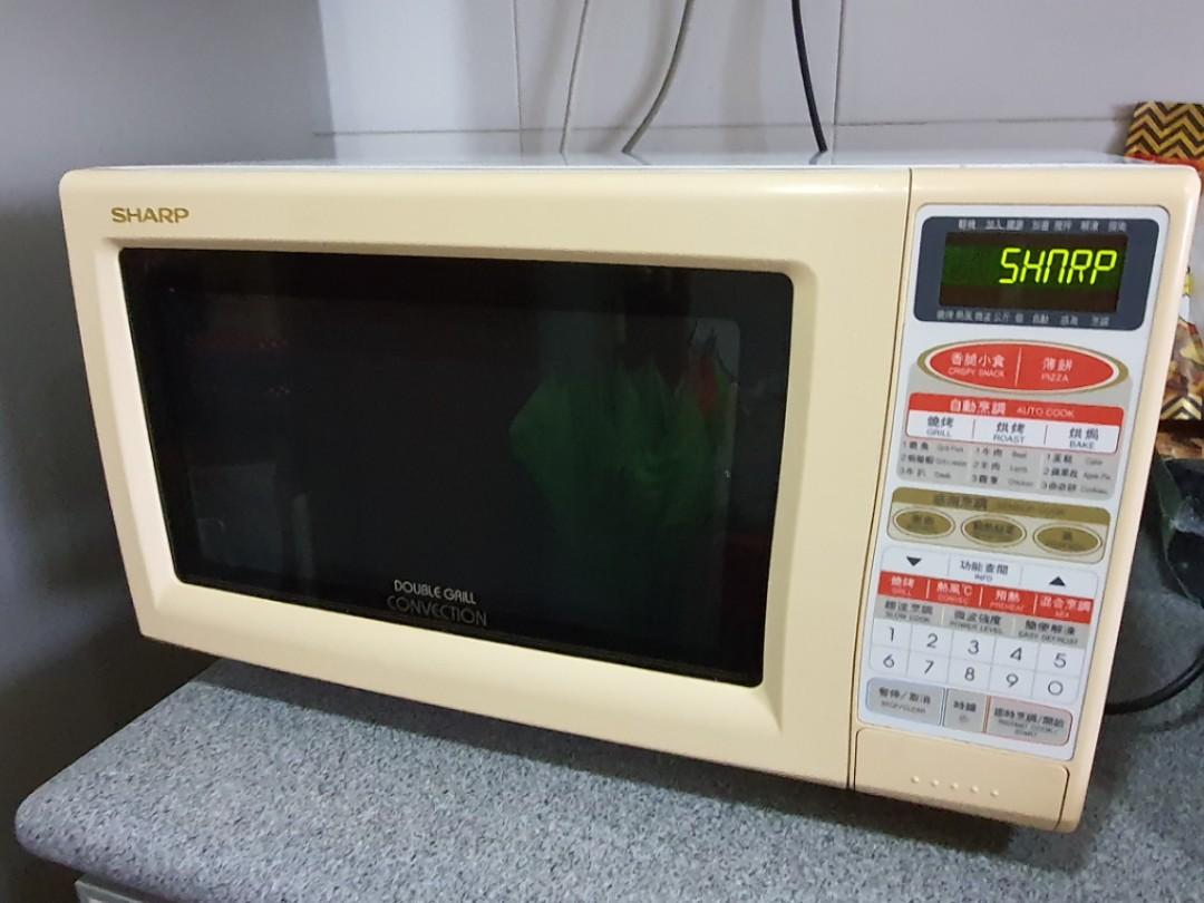 Sharp microwave grill convection oven R888, TV & Home Appliances