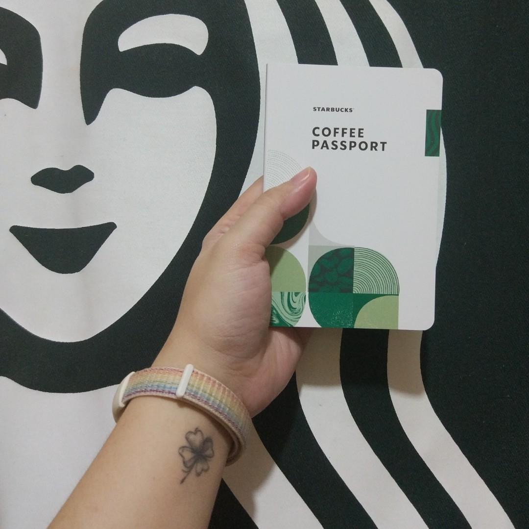 Starbucks Japan Coffee Passport (Category: Beverages) located in Pasay City. Submitted by meimeichua (Listing ID 1100645231, Image 2). Description: Never forget your coffee experiences with this Coffee Passport! Includes stickers. 😊 On-hand from Japan. MOP: GCASH or Unionbank only Shipping from Pasay at buyer's expense. Strictly no meet-ups. Happy collecting!.
