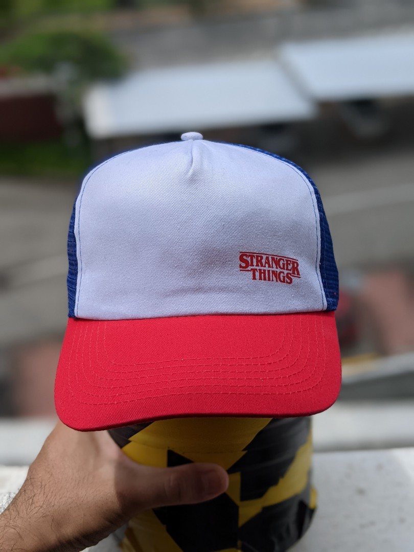 Stranger Things Trucker cap Men s Fashion Watches Accessories