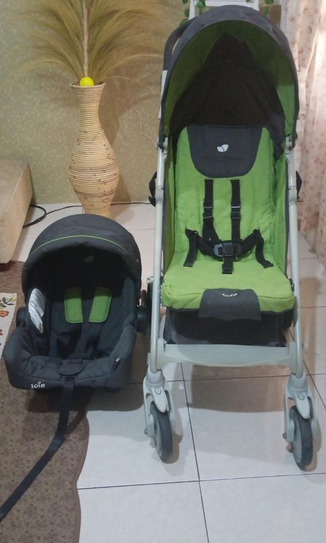 Turun harga Stroller set car seat Joie uk Bayi Anak Kereta