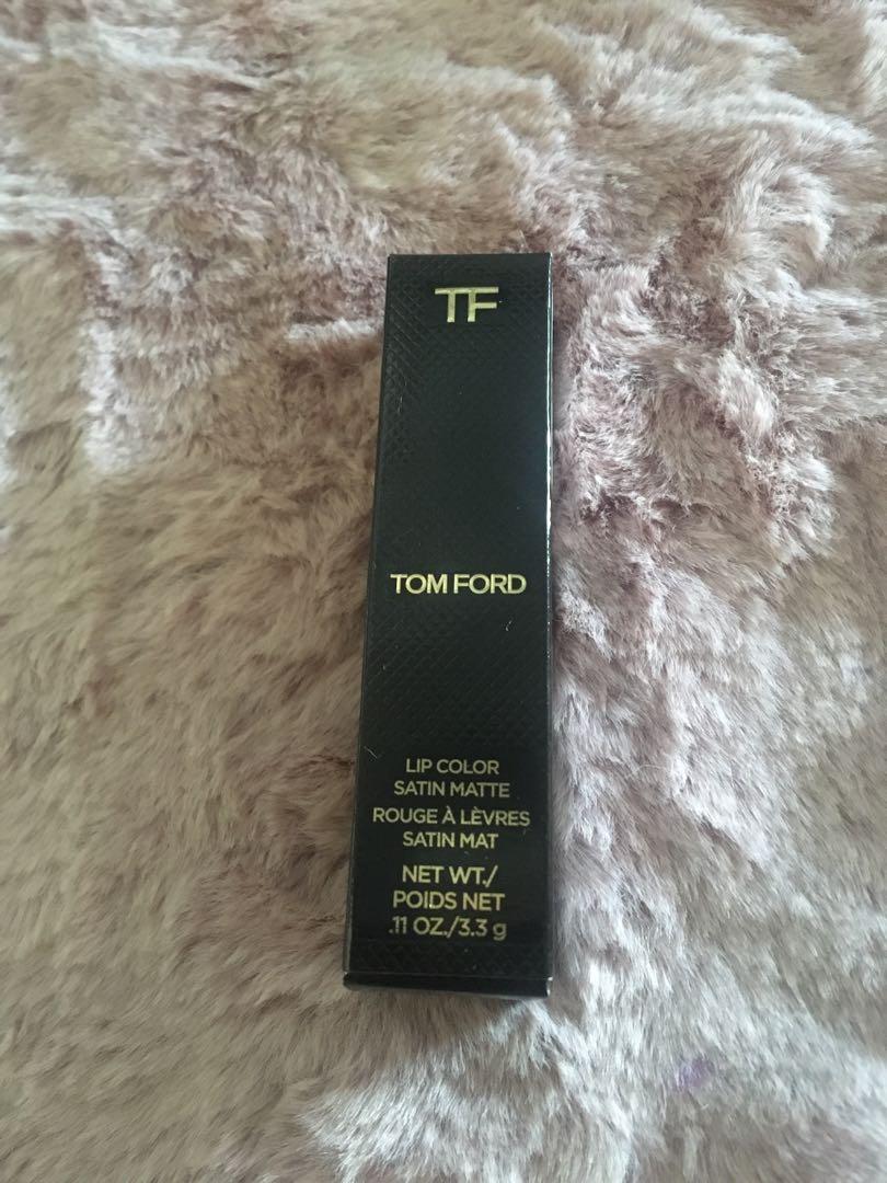Tom Ford lip color satin matte in 06 fame, Beauty & Personal Care, Face,  Makeup on Carousell