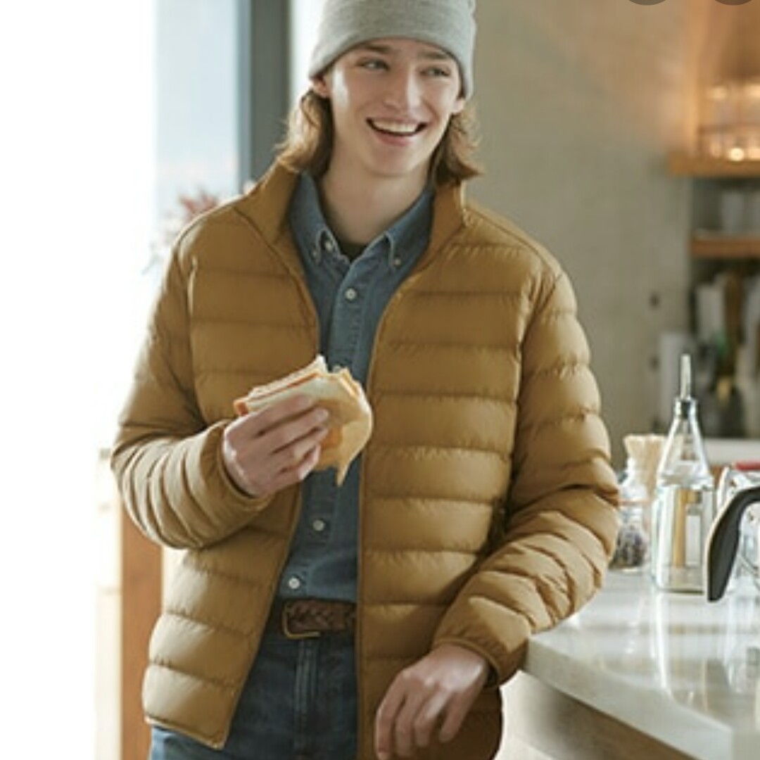 Uniqlo ultra light down brown discount