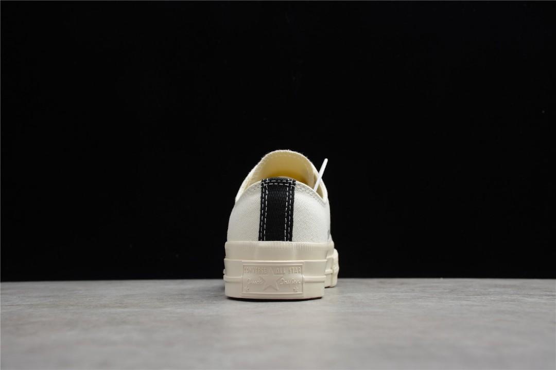 Unisex CDG Play x Converse Chuck 70 Low White Women s Fashion