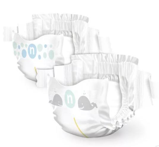 Up & Up Diaper, Newborn - 114 pcs. (Category: Diapers & Baby Wipes) located in Marikina City. Submitted by skowshop (Listing ID 1100797479, Image 2). Description: free of latex, lotion and fragrance soft and stretchy waist and sides super soft liner clinically proven gentle on skin umbilical cord cutout breathable outer cover wetness indicator turns blue when wet Day or night leak protection Up to 10 lbs Open box #up&updiaper #newborn #tapediaper