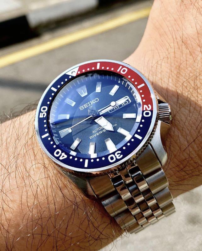 VERY RARE The ULTIMATE Seiko SKX009 Complete Mod Men s Fashion