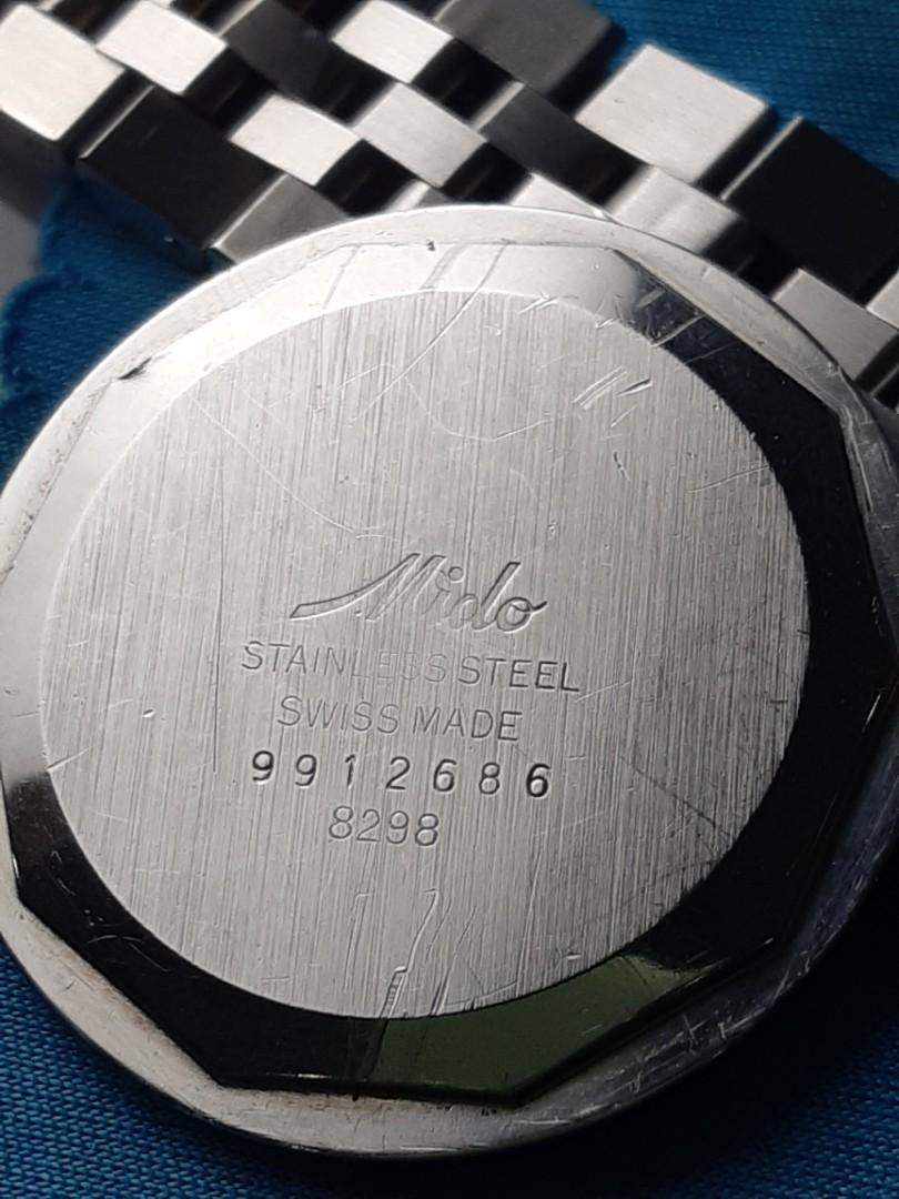 Mido Commander DayDate Full stainless steel Automatic Working and Keeping time