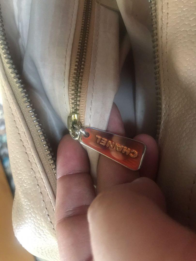 Chanel hot sale ykk zipper