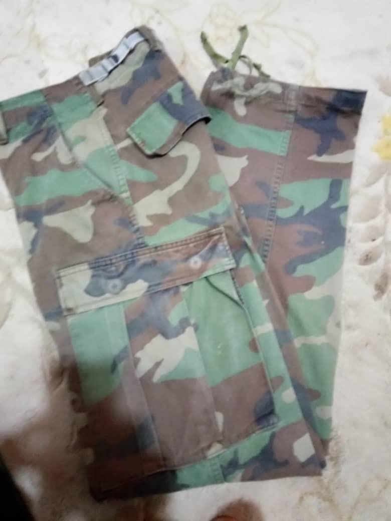 80s woodland camouflage pattern combat trousers BDU 米軍 コンバットパンツ ウッドランドカモ   NeuYokes