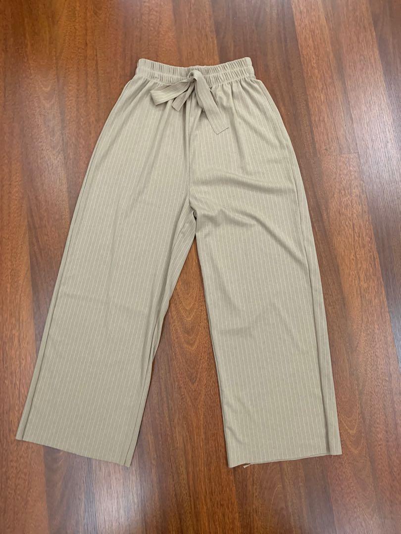 Nude flowy pants clearance