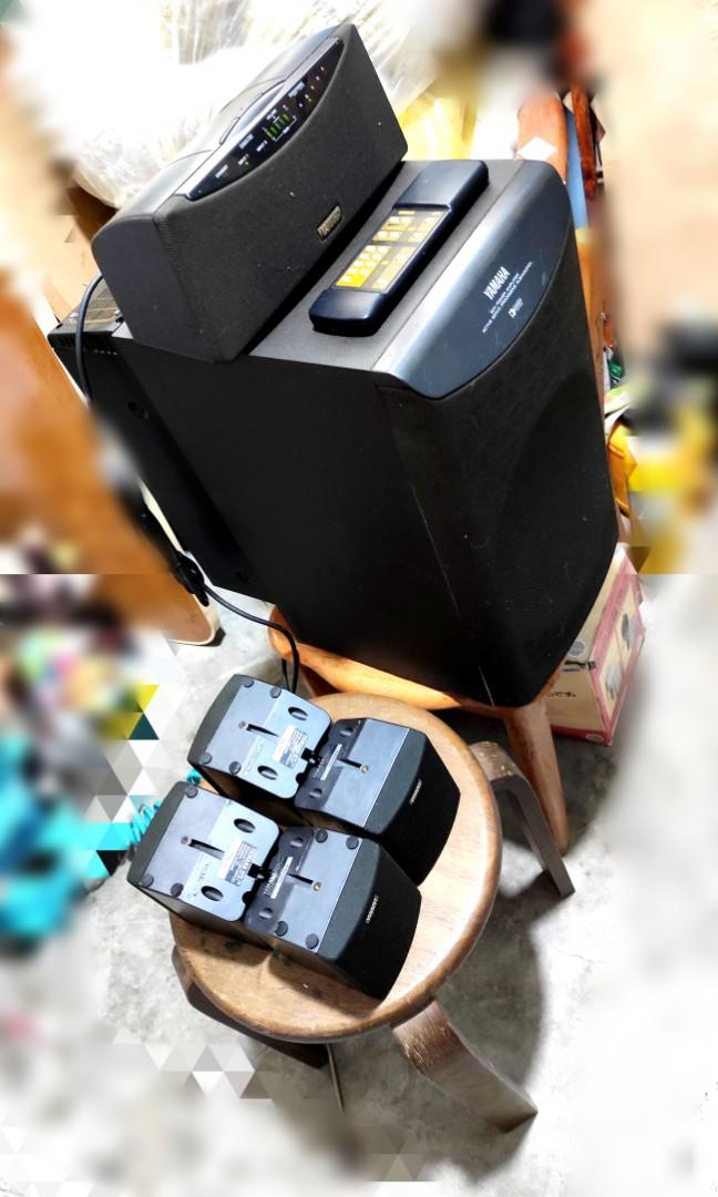 yamaha home theater speakers 5.1 channel, Audio, Soundbars, Speakers