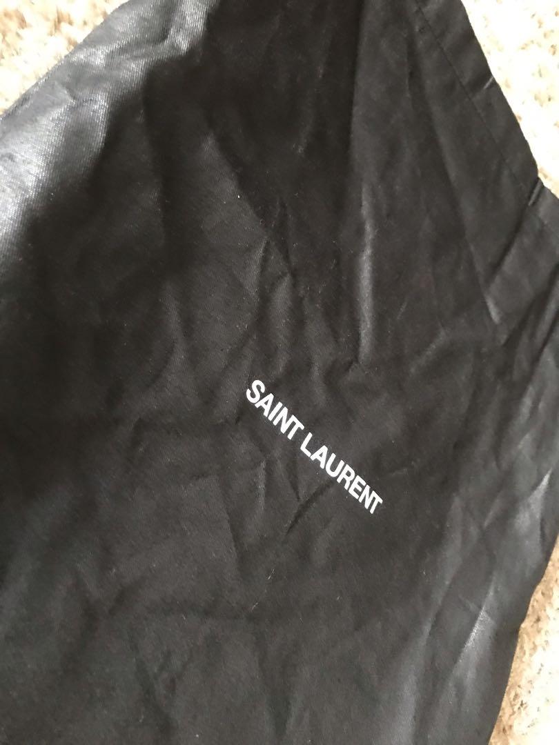 ysl saint laurent dust bag db tas kain pembungkus tas new authentic