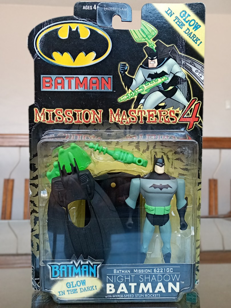 2001 Hasbro Batman Mission Masters 4 Night Shadow Batman 
