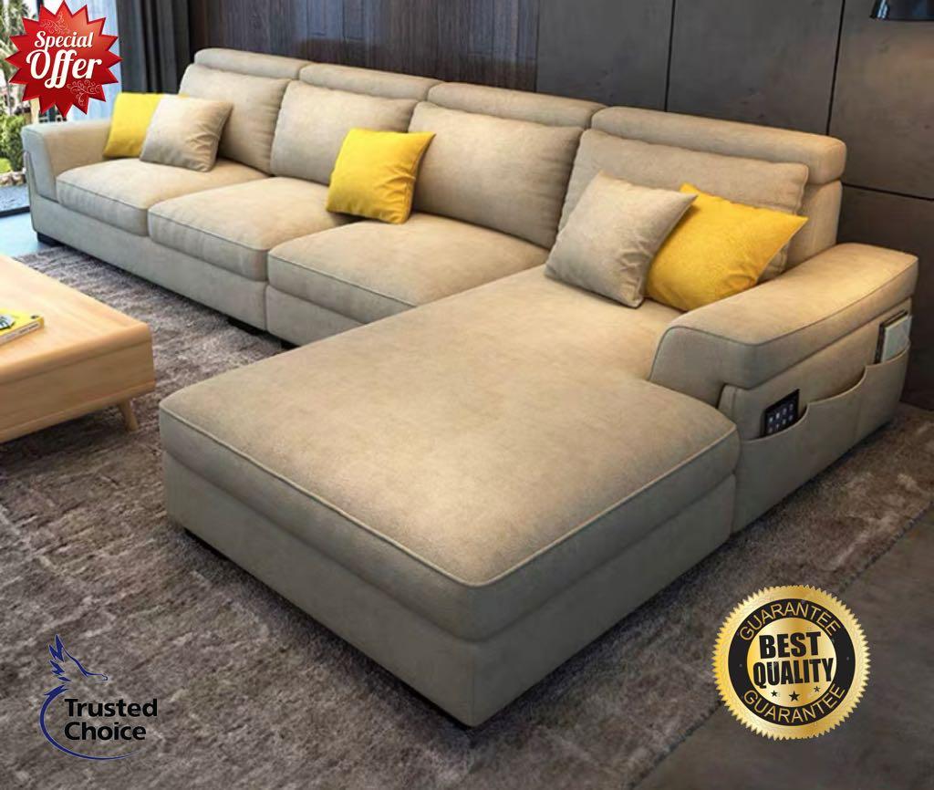 Dylan 3 seater leather online sofa with chaise