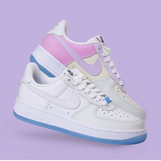 Thermochromic Colour Changing Nike Air Force 1 Custom Trainers