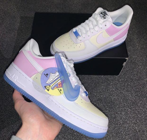 Nike Airforce 1 Low UV Reactive Colour Changing Unisex Sneakers Shoes