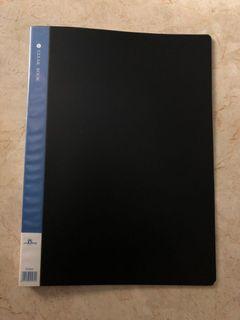A3 File (20 Pockets) - Black