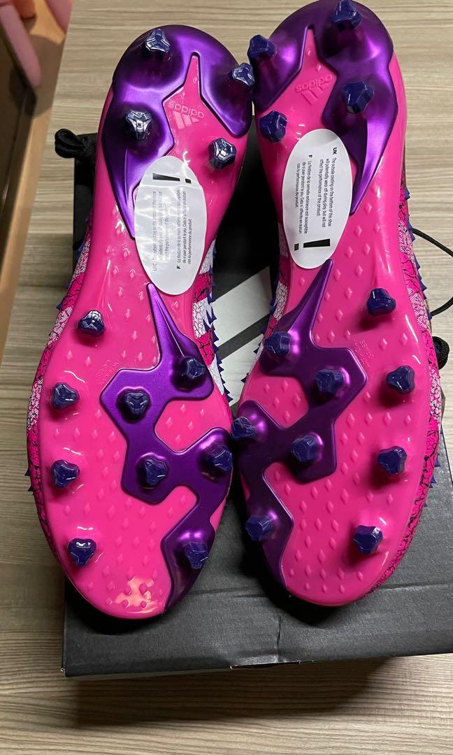 Adidas PREDATOR FREAK .1 L AG 人造草地足球球靴(UK 9 / US 9.5), 男 