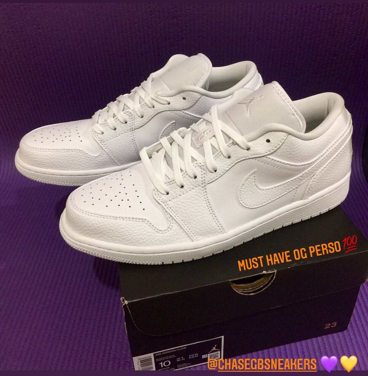 j1 low triple white