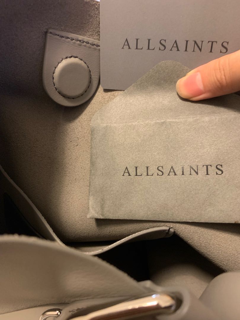 Allsaints lawrence hotsell leather backpack