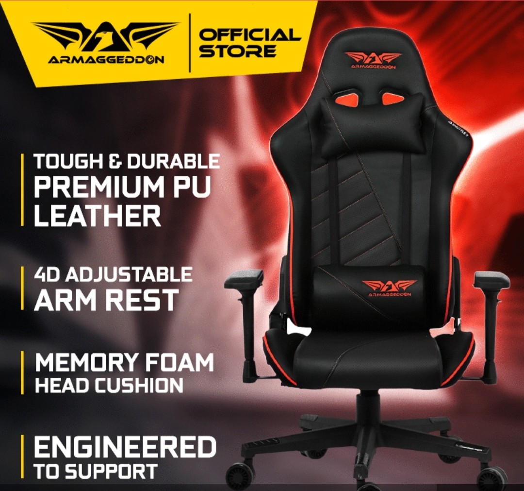 Armaggeddon Shuttle II Pro Premium Gaming Chair Furniture Home