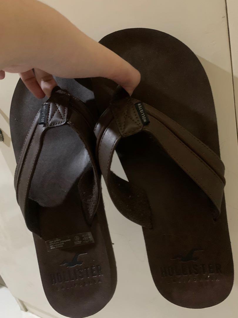 Hollister mens flip flops hot sale