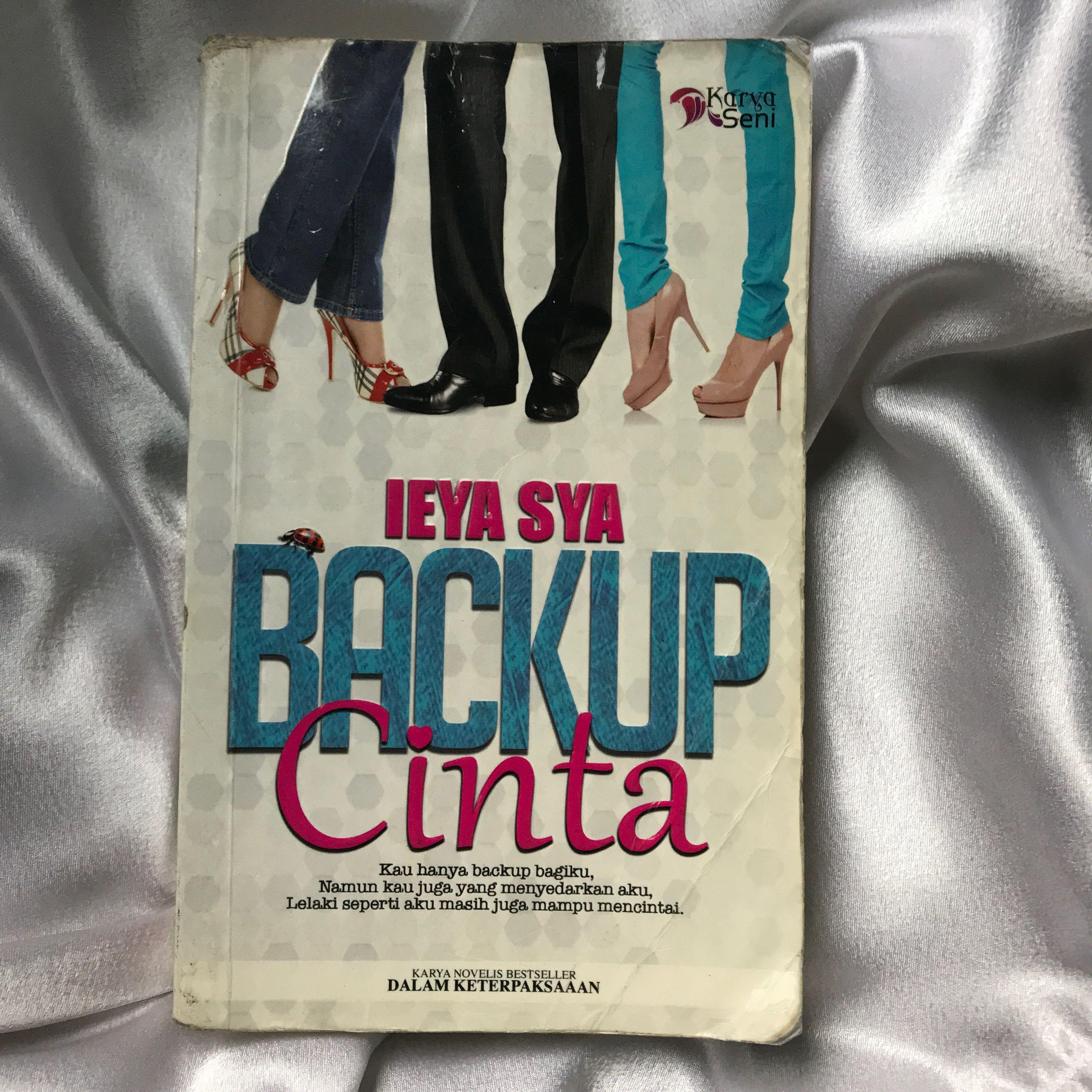 Backup Cinta Preloved Novel Melayu Books Stationery Books On Carousell