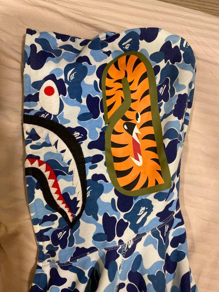 Light blue clearance bape jacket