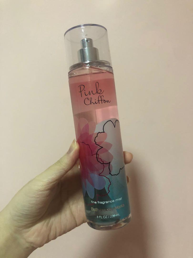 bath and body works pink perfume