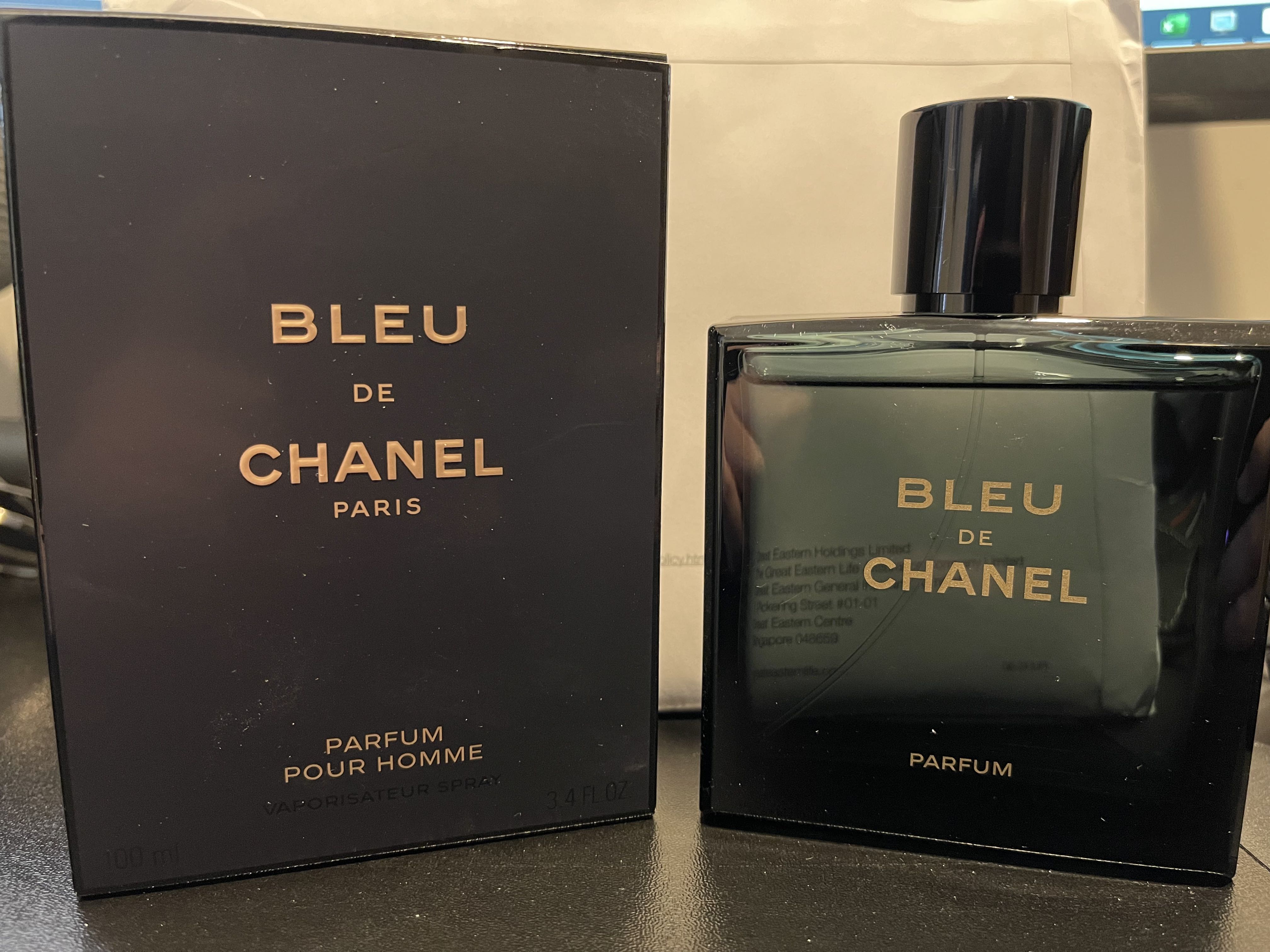 Bleu de Chanel Parfum 100ml, Beauty & Personal Care, Fragrance