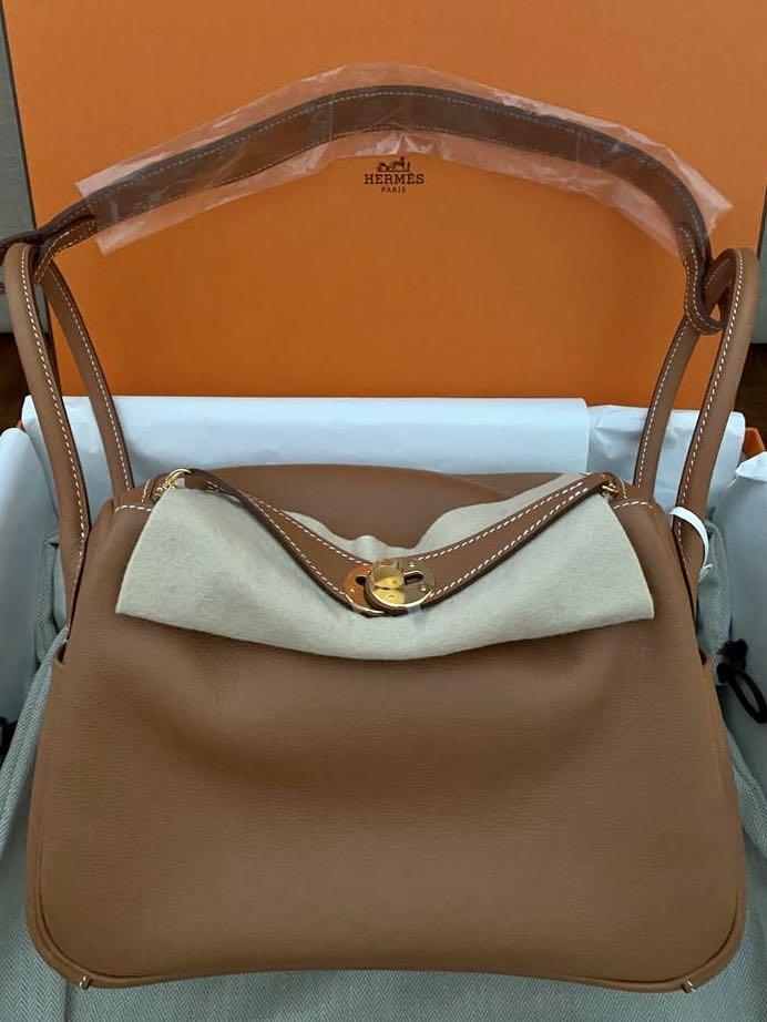 Hermes Lindy 26 in Gold Evercolor Leather and GHW – Brands Lover