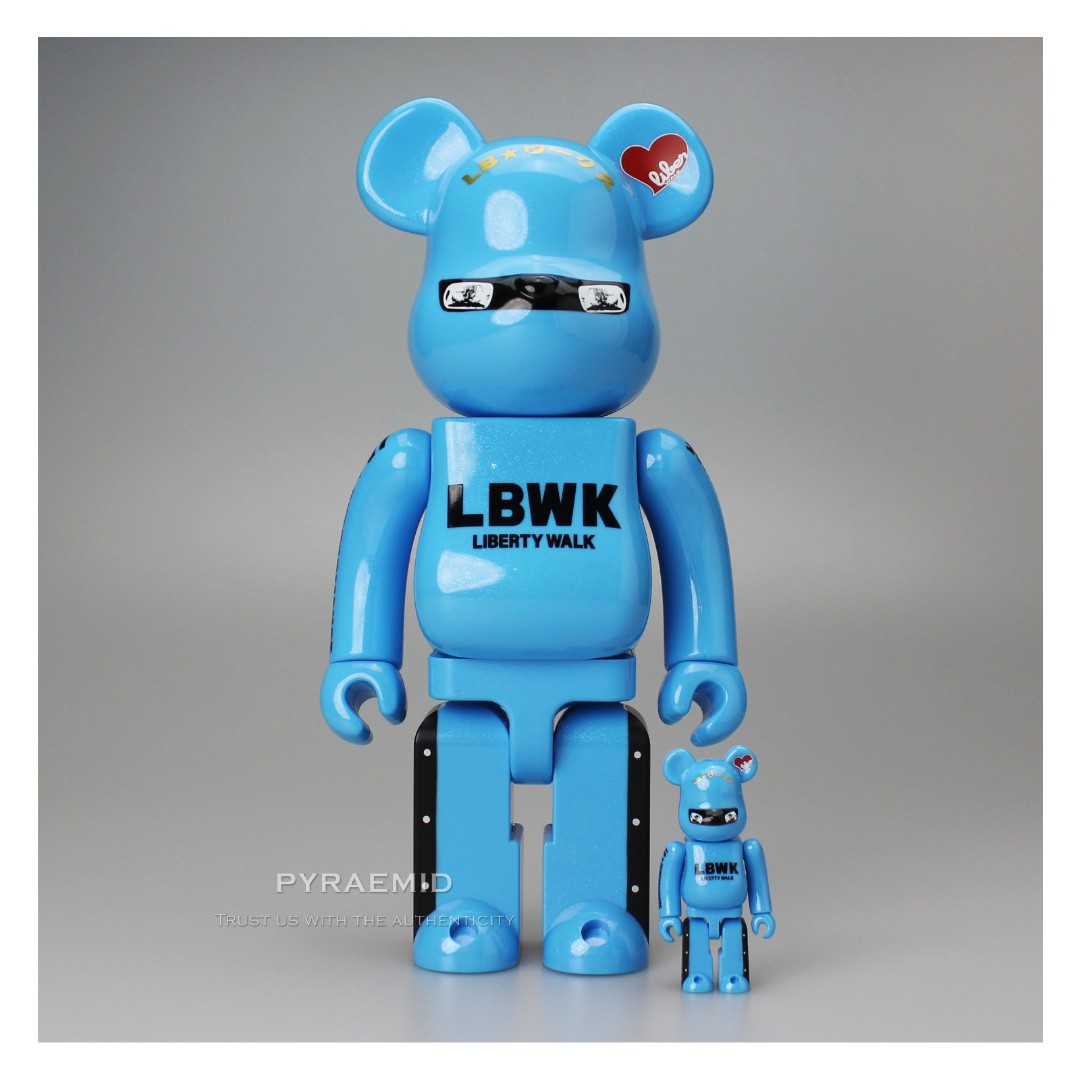 Brand New Bearbrick 400% LBWK Liberty Walk plus 100% limited edition