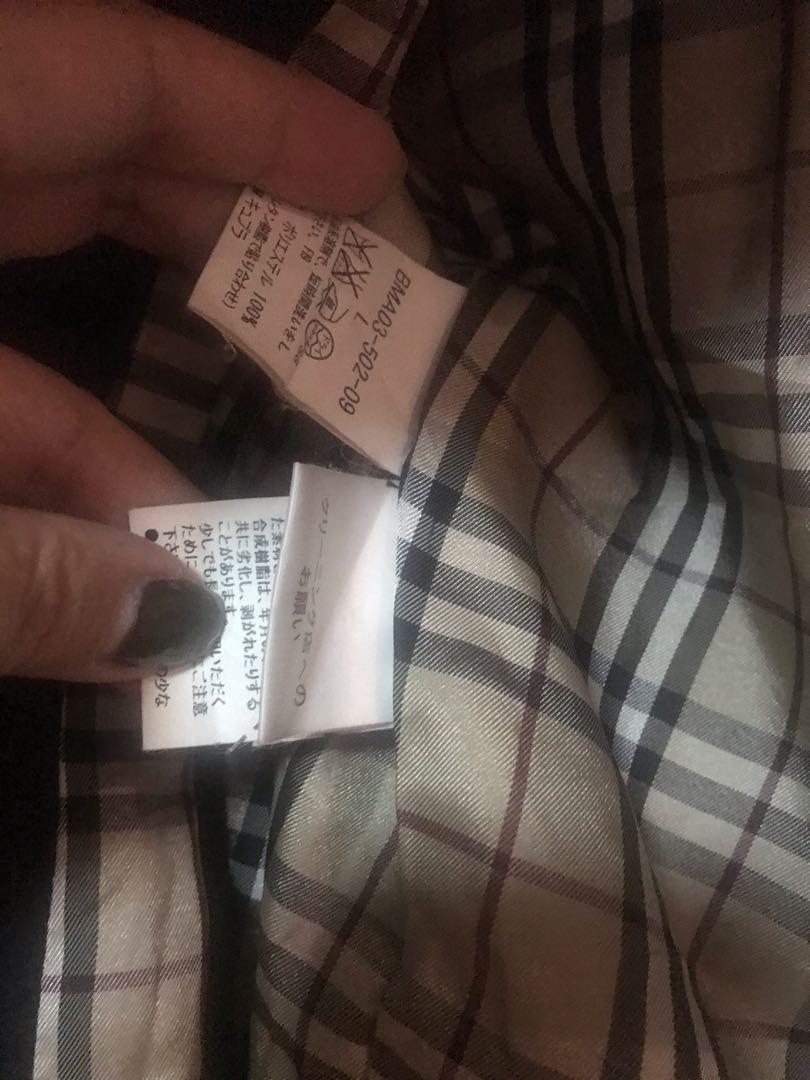 Burberry label coat, Fashion, Coats, and Outerwear on Carousell