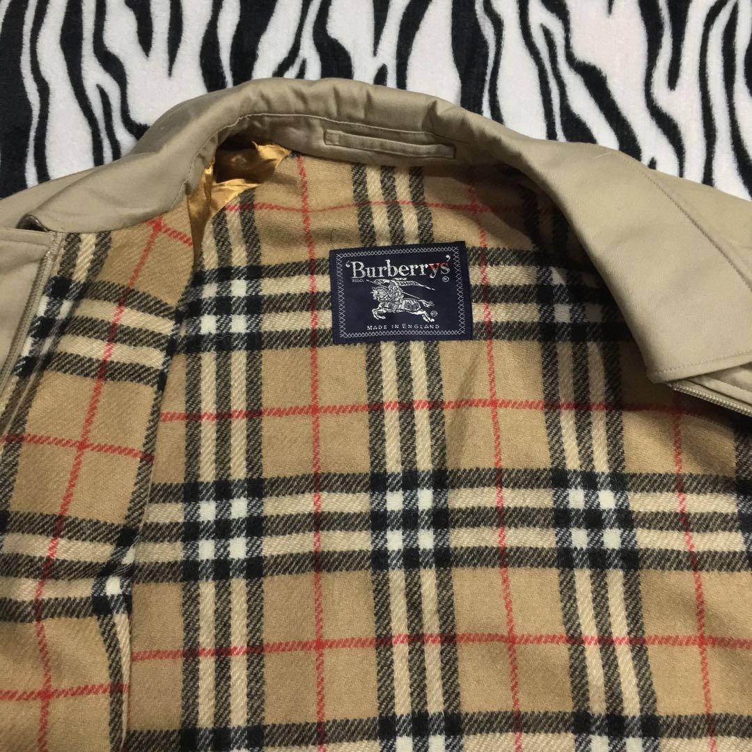 Burberry Plaid Coach Jacket Luxury Apparel on Carousell