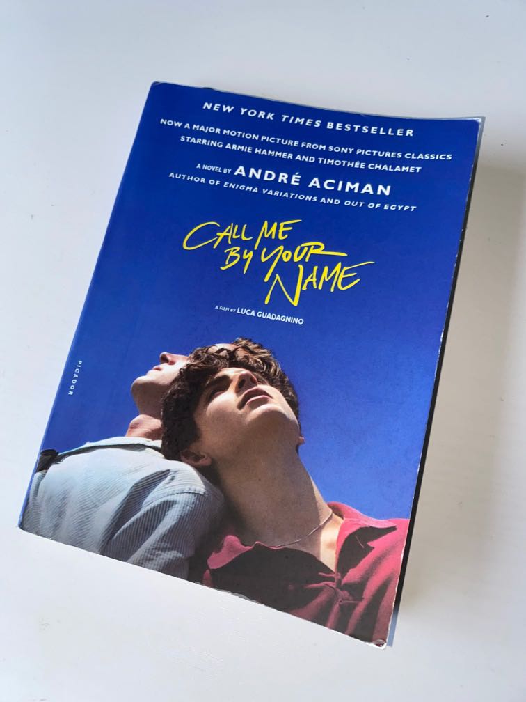 Call Me By Your Name Cmbyn Book Hobbies Toys Books Magazines Fiction Non Fiction On Carousell Call Me By Your Name Cmbyn Book Hobbies Toys Books Magazines Fiction Non Fiction On Carousell