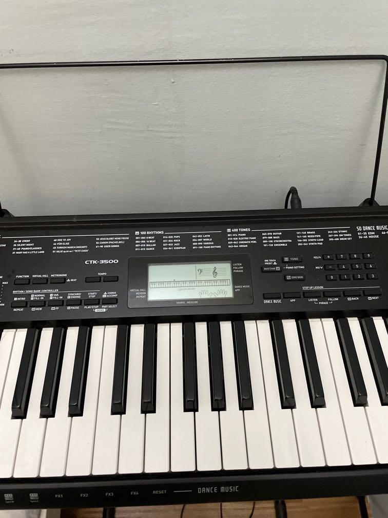 Casio ctk hotsell 3500 weighted keys