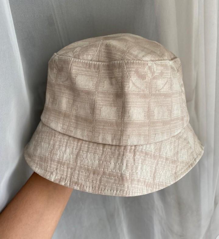 CHANEL vintage Travel Line bucket hat 